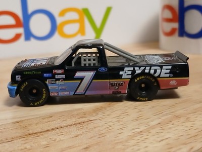 Racing Champions NASCAR TRUCK 1/64 diecast #7 Exide Ford Geoff Bodine 1995 loose