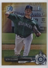 2017 Bowman Draft Chrome Gold Refractor /50 Seth Elledge #BDC-3 1cx3