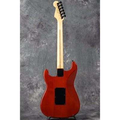 Fender FSR MIJ Hybrid II Stratocaster HSS Koa Top Black Hardware