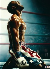 MICHAEL B JORDAN SIGNED ADONIS CREED 16x12 PHOTO (ACG CERT AG16699)