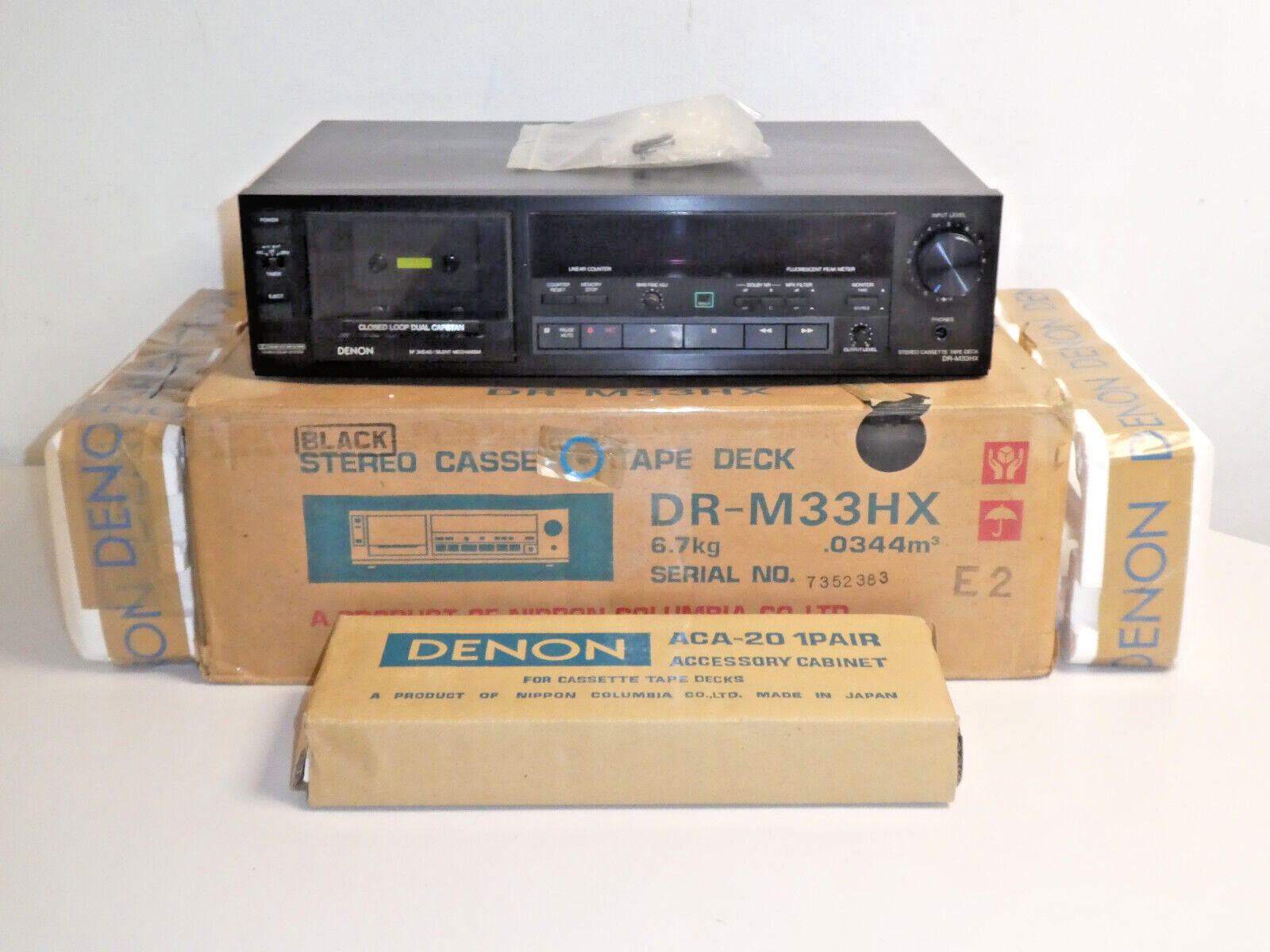 Denon DR-M33HX vintage audio equipment - eBay listing photo 1