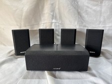 Sony Surround Sound Set of 5 Speakers, 4 Front Rear SS-MSP2  1 Center SS-CNP2