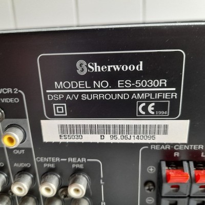 Sherwood ES-5030R DSP A/V Surround Amplifier Dolby Prologic Verst. STK 400-090