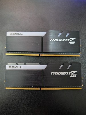 G. SKILL Trident Z RGB 16GB DDR4 3200 MHz PC4-17000 (F4-3200C16D-16GTZR)