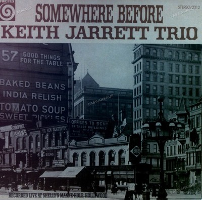 Keith Jarrett Trio - Somewhere Before LP (VG+) '*
