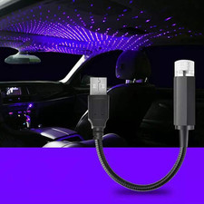 USB Star Projector Night Light, Adjustable Romantic Starry Sky Projector Car Lig