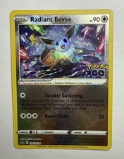 Radiant Eevee #SWSH230 NM Holo Radiant Rare *Black Star Promo* (Pokémon GO) TCG