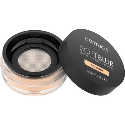 Catrice | Soft Blur Loose Setting Powder 0.28 Ounce (Pack of 1), 020 | Light 