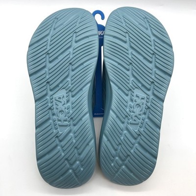 New HOKA Ora Luxe Recovery Slide Sandals Mens 14 Ocean Mist Citrus Glow 1134150 New HOKA Ora Luxe Recovery Slide Sandals Mens 14 Ocean Mist  main image 4