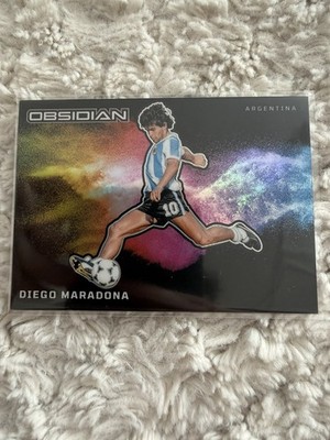 Diego Maradona Colour Blast Case Hit Panini Obsidian 23/24