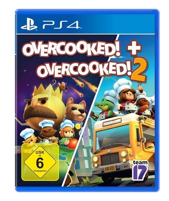 Overcooked + Overcooked 2 Double Pack PS4 EU-Version