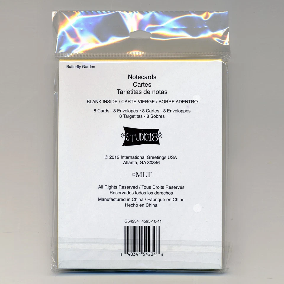 16 cartões de nota "Celebrate" com envelopes, Studio18, lote com 2 pacotes lacrados de fábrica - Imagem 3 de 3