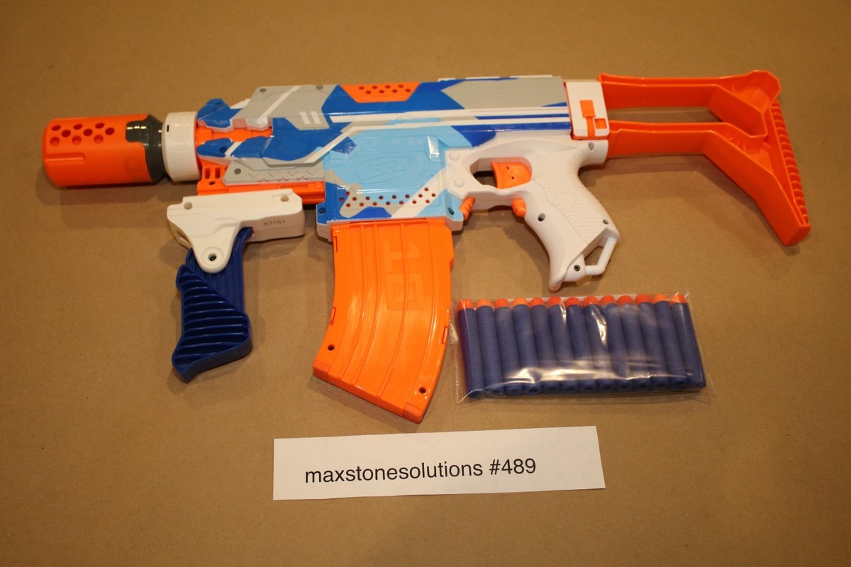 NERF-N-STRIKE ELITE STRYFE BATTLE CAMO Motorized Dart Blaster w