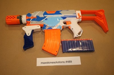 NERF-N-STRIKE ELITE STRYFE BATTLE CAMO Motorized Dart Blaster w