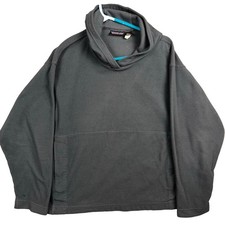 Vintage Patagonia Micro D-Luxe Fleece Hoodie Men’s Large Gray Made in USA