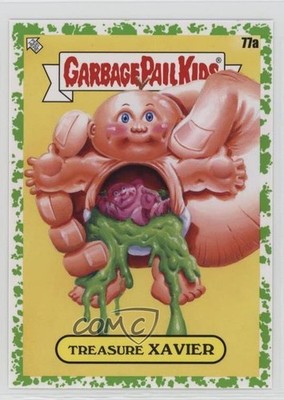 2024 Topps Garbage Pail Kids: Kids at Play Booger Green Treasure Xavier 0j8f