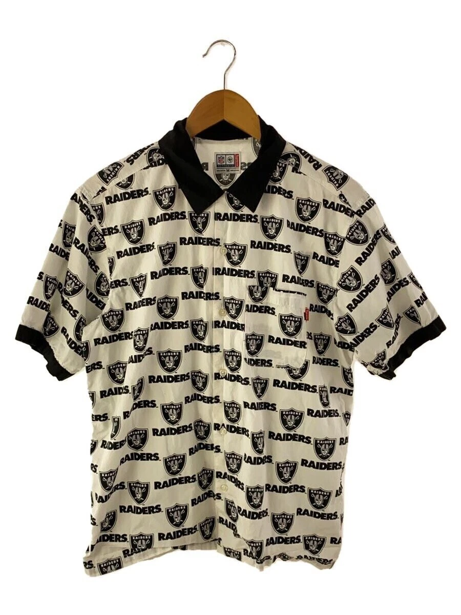 Chemise Supreme manches courtes/S/S Shirt/19Ss/M/Coton/Wht