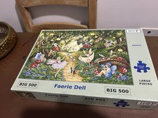 House of Puzzles Big 500 Puzzle Named Fairy Dell - Complete