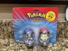 Pokemon Mewtwo and Togepi Keychains Pokeball Vintage 1999 Sealed Rare KB Toys