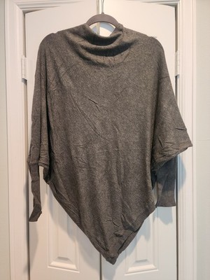 Tezenis Grey Sweater Asymmetrical Large Size Dolman