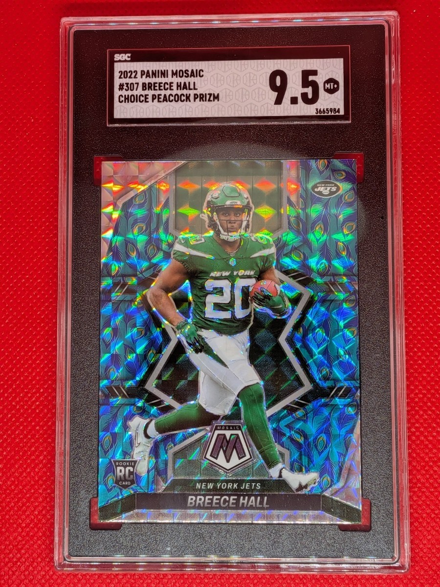 庄内一分銀 逆桜Zq 希少 レア 美品！ 2022 Mosaic Choice Breece Hall Peacock RC SGC 9.5 NY Jets Rookie