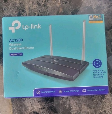 TP-Link AC1200 Dual Band Wi-Fi Router, Streaming & Gaming 2 In One Box