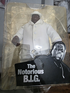 MEZCO The Notorius B.I.G. フィギュア Notorious BIG Action Figure Unopened Mezco Biggie Smalls Rare Bad
