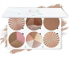 OFRA Cosmetics On The Glow Pro Face Palette Highlighter Bronzer NIB NEW $149