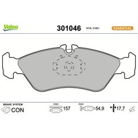 Valeo 301046 Bremsbelagsatz FüR Mercedes Benz VW Bremse BremsbeläGe