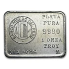 1 oz Silver Bar - Banco Minero Del Peru