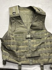Voodoo Tactical MOLLE Vest Olive Drab Adjustable Men’s Tactical Gear Webbing