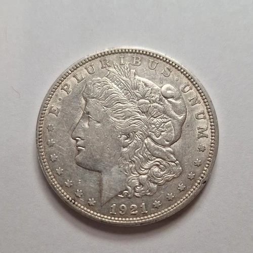 Morgan Silver Dollar 1921 $1 Coin United States 0.9 Fine Silver
