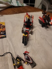 Lego Fright Knights Lot 6028, 6027, And 6007, Good Condition Look Complete.