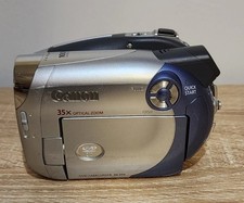 CANON DVD Camcorder Video Camera DC210 Needs A Charger And Probably A Battery 