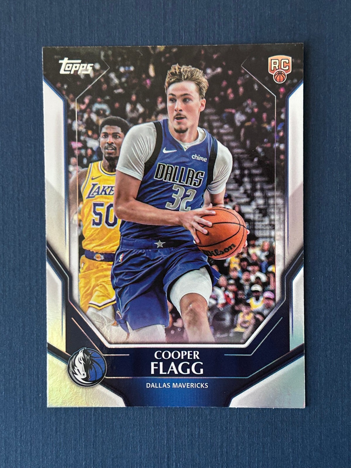 2026 Topps Collectors Kit Cooper Flagg RC #NBA-6 Dallas Mavericks Rookie Card