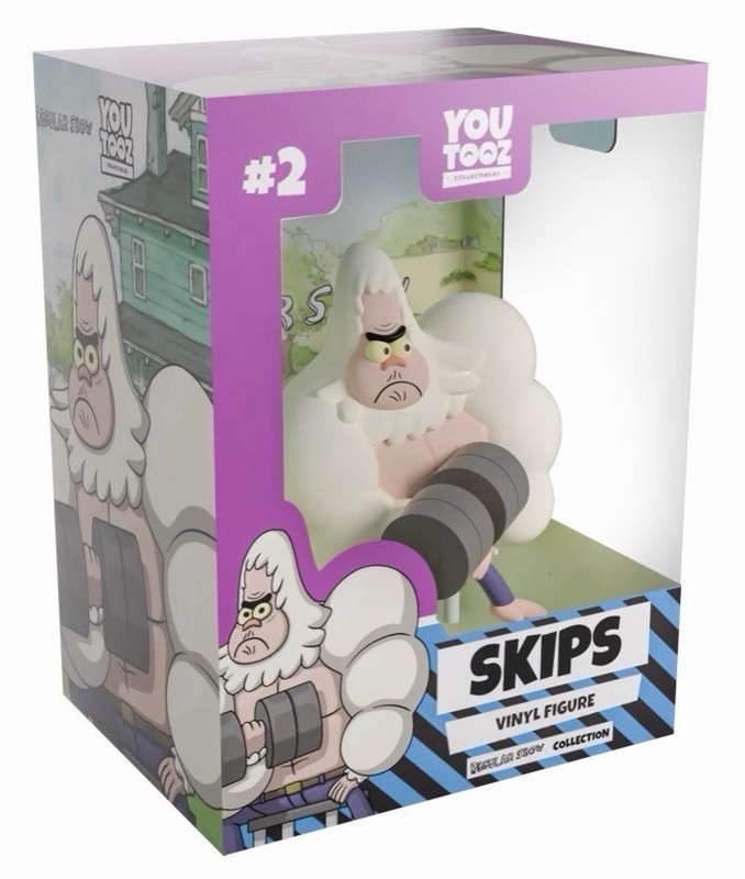 YouTooz x Regular Show Figurines - #2 Skips  Vinyl Figurine - Pre-sale