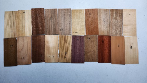 Vintage Constantine Wood Samples