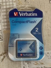 VERBATIM CORPORATION 47012 2GB COMPACT FLASH CF MEMORY CARD