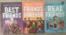 Real Friends Series Lot of 3 Graphic Novels-Best/Forever Shannon Hale  Pham