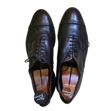 Allen Edmonds "Fifth Avenue" Cap-Toe Oxfords 10.5 E 5717 Dark Chili DAINITE