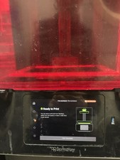 SprintRay Resin 3D Printer Red Enclosure Touchscreen USB Interface