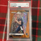 2024 Panini Prizm - Rookies Drake Maye #329 Orange Disco Prizm (RC) PSA 9 🔥📈