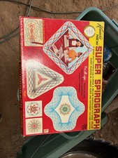 Vintage 1969 Kenner's SUPER SPIROGRAPH  Complete INSTRUCTIONS, SUPER SQUARE 