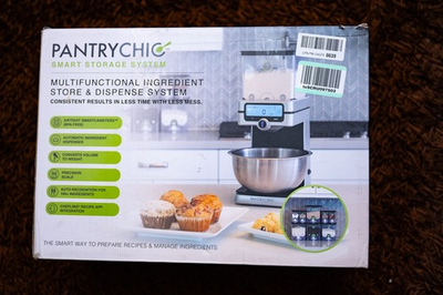 #ad PantryChic Smart Storage System Kit Ingredient Store amp; Dispense System $179.99