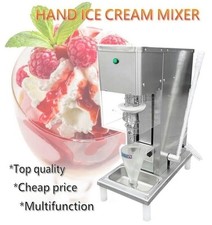 750W Yogurt Swirl Drill Gelato Fruit Ice Cream Mixer Blending Machine 220V