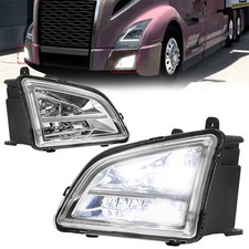 Pair LED Chrome Fog Light Front Bumper for 20...