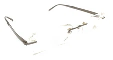 Silhouette 7779 60 6061 Titanium Gunmetal Gray Rimless Eyeglasses Frames 21 145