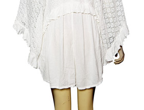 Free People As You Are Romper XS 2 Women's Ruffled Wide-Leg One-Piece NEW 45324