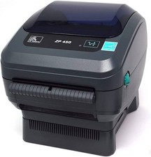 New Zebra ZP450 Thermal Shipping Barcode Label Printer USB W Cables UPS