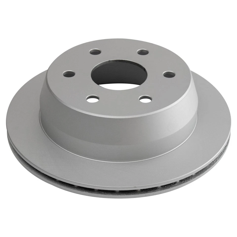 Kit de pastillas de freno y rotor recubierto de cerámica premium delantero trasero con productos químicos Foto 4 de 4